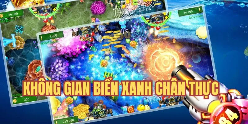 giới thiệu tổng quan về sảnh bắn cá ok9